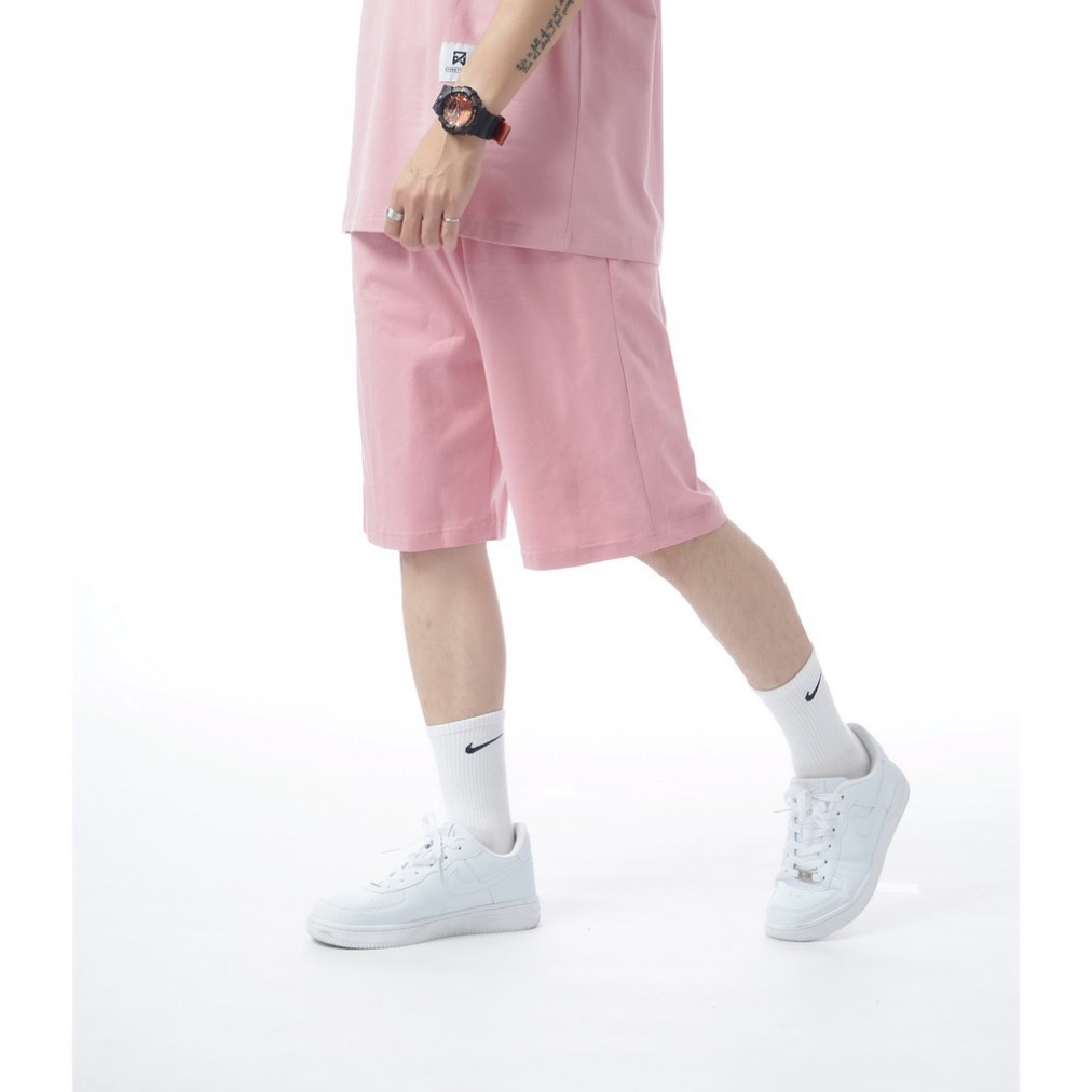 Quần Short Đùi Trơn unisex N7 Basic nam nữ thể thao oversize Hàn Quốc Ulzzang