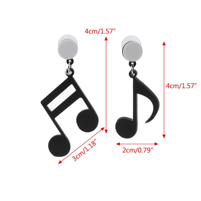 Bông Tai Acrylic Màu Sắc Đơn Giản Thời Trang Cho Nữ