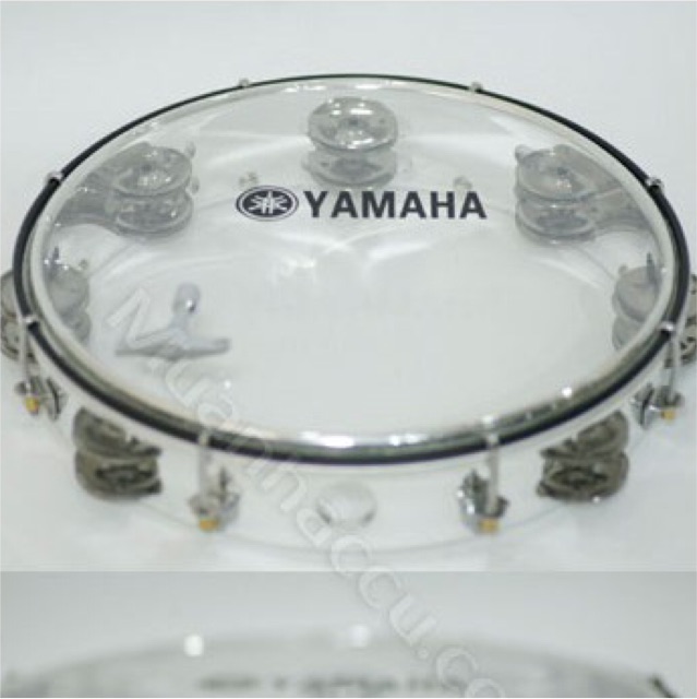 Trống lắc tay - Lục lạc gõ bo Inox Tambourine Yamaha MT6-102T