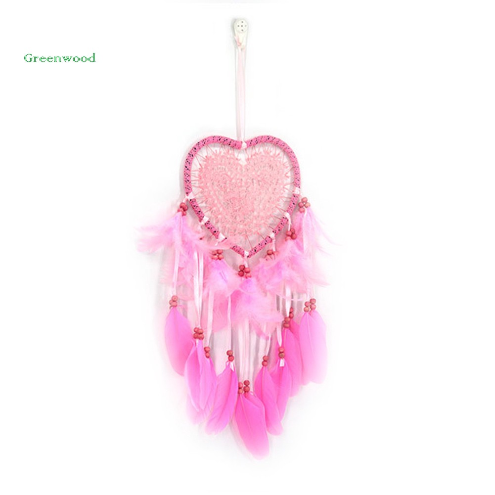 Dream Catcher treo tường trang trí tuyệt đẹp hình trái tim