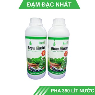 5 cặp dung dịch thủy canh Grow Master cho rau ăn lá (TẶNG BÚT ĐO PPM GIÁ 215k)