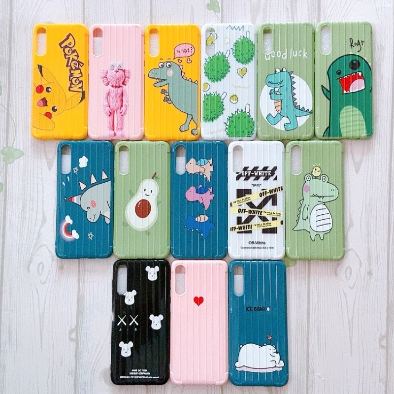 Ốp lưng Samsung A70 full màu dẻo hình siêu cute