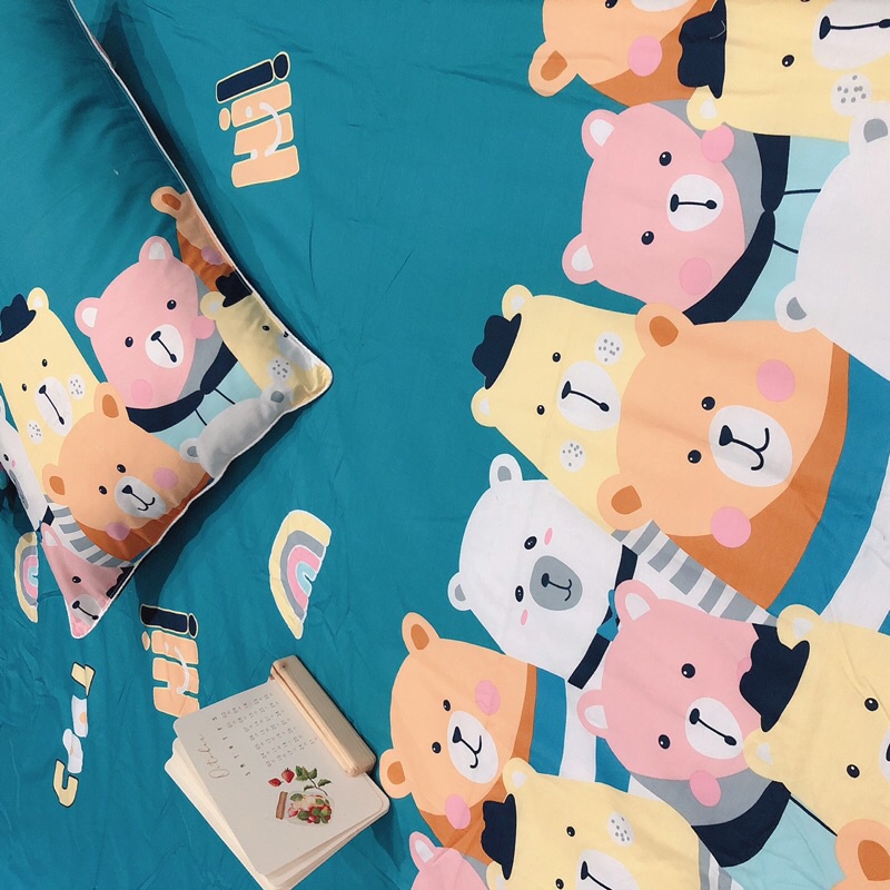 SET Ga gối cotton 100% chất mát