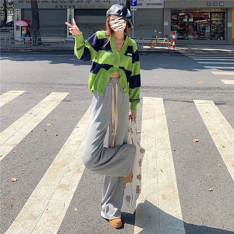 Quần SUXI ống rộng phong cách thể thao năng động trẻ trung dành cho nữ