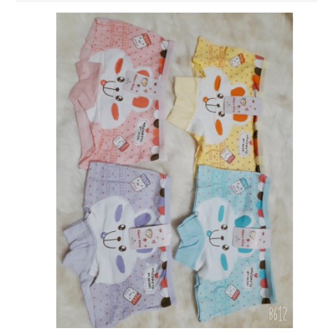 SET 4 CHIẾC QUẦN LÓT ĐÙI,QUẦN CHÍP ĐÙI CHO BÉ HỌA TIẾT CỰC XINH-Chất cotton