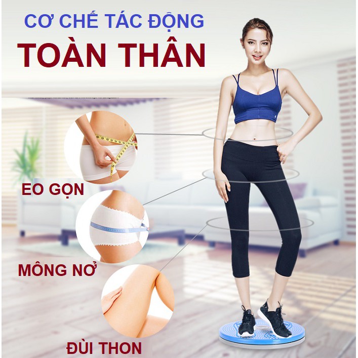 [FREESHIP] Đĩa xoay eo - Bàn xoay 360 độ hỗ trợ tập thể dục, thể thao.