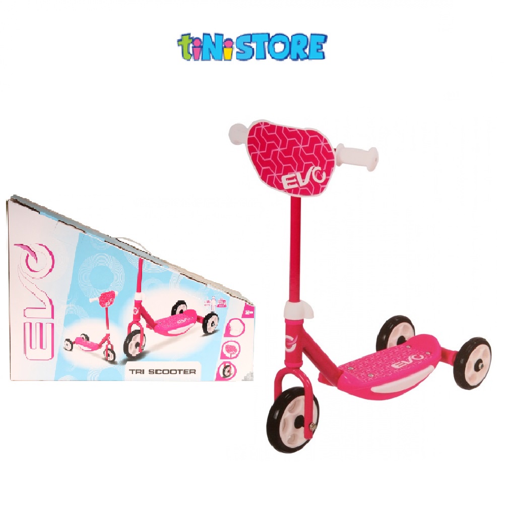 Đồ chơi tiNiToy xe trượt scooter 3 bánh màu hồng Evo 54*24.5*67cm 1437622