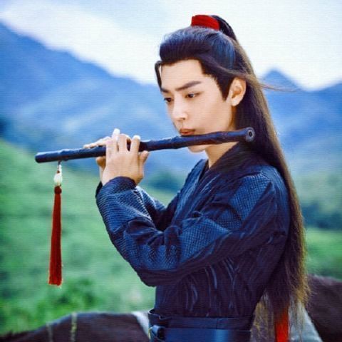 Bộ Tóc Giả Dài Kiểu Hán Phục Trung Hoa Cá Tính Cho Nam