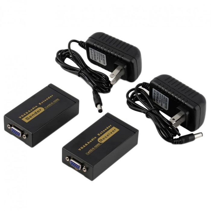 Dây Cáp Mở Rộng Vga Cat5e Cat6 100m Ve-100 - Vga Dài 100m