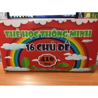 Bộ thẻ học trẻ em 416 thẻ baby161
