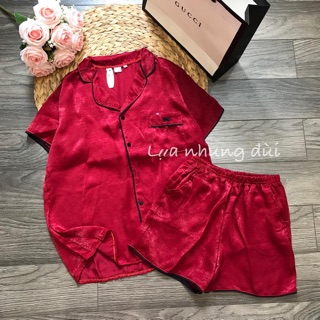Bộ ngủ lụa nhung