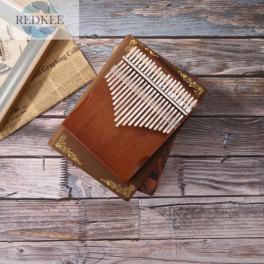 Đàn kalimba 21 phím chất liệu gỗ gụ cao cấp