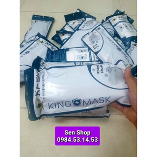 Khẩu trang kf94 trắng và đen 25k