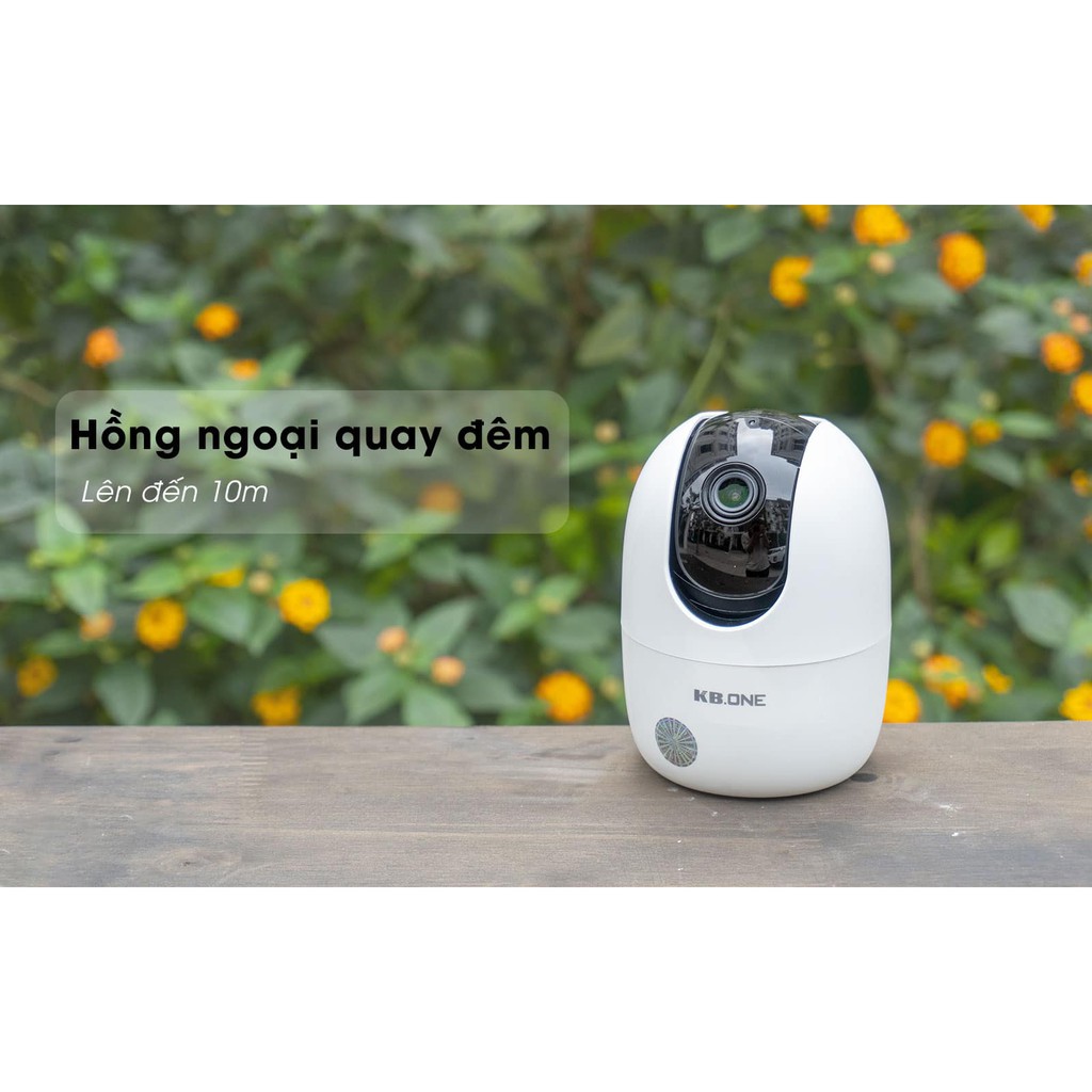 Camera Wifi - Camera IP Wifi KBONE KN-H41P 4.0Mpx -2K - Hỗ Trợ Thẻ Nhớ 256GB [1 Đổi 1 Trong 14 Ngày - Bảo Hành 2 Năm]