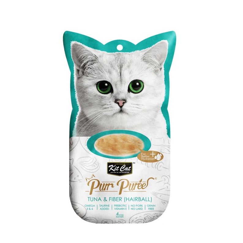 [60gr] Súp thưởng Kit Cat Purr Purree 60gr - 5x14gr cho mèo