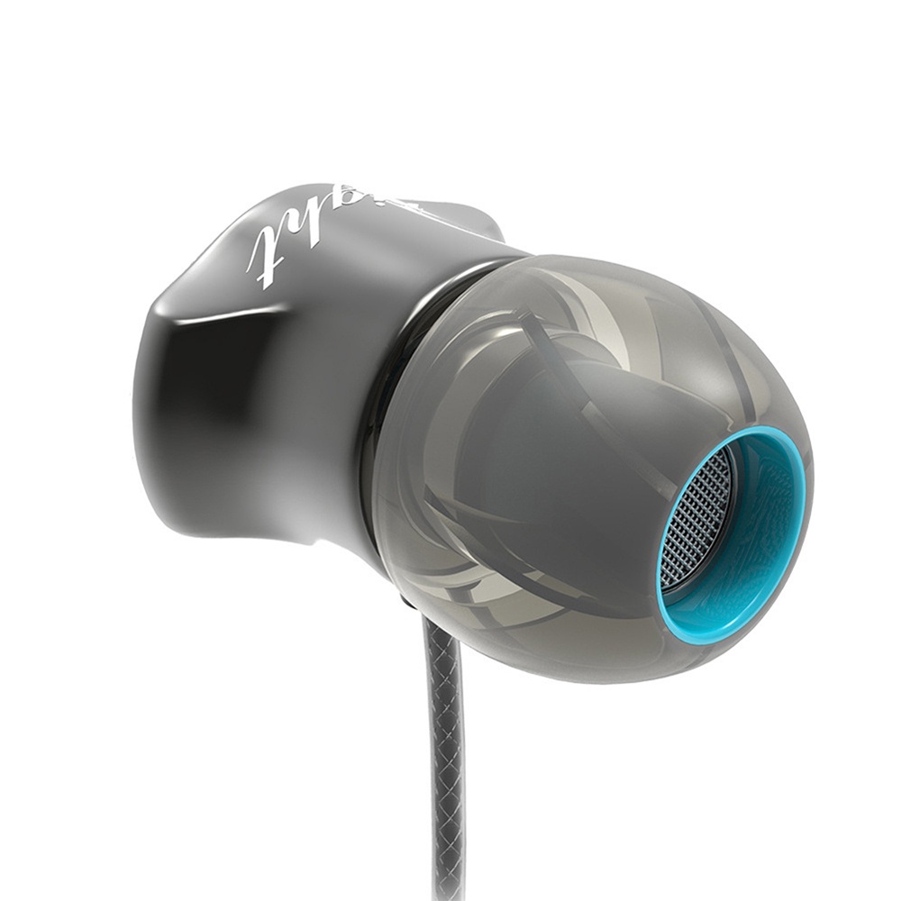 Tai nghe nhét tai QKZ DM7 âm trầm có micro jack cắm 3.5mm phong cách thể thao
