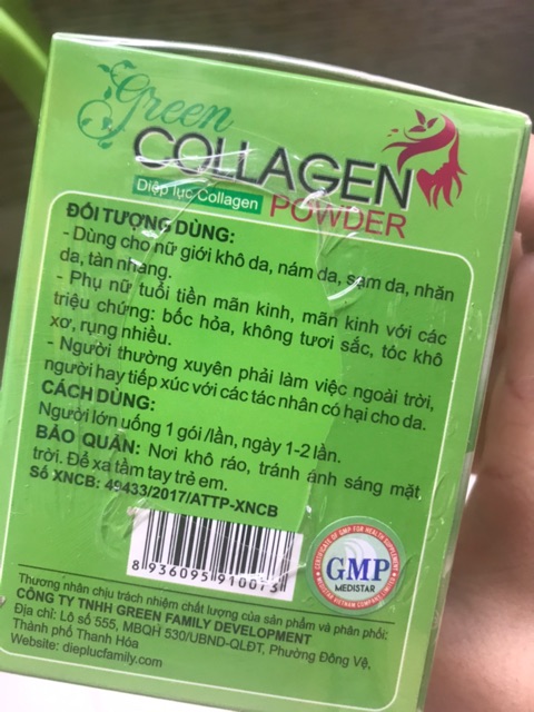 [TẶNG CẤY TRẮNG TẢO 50k] Diệp lục COLLAGEN đẹp da, mờ nám, tàn nhang (30 gói) | BigBuy360 - bigbuy360.vn