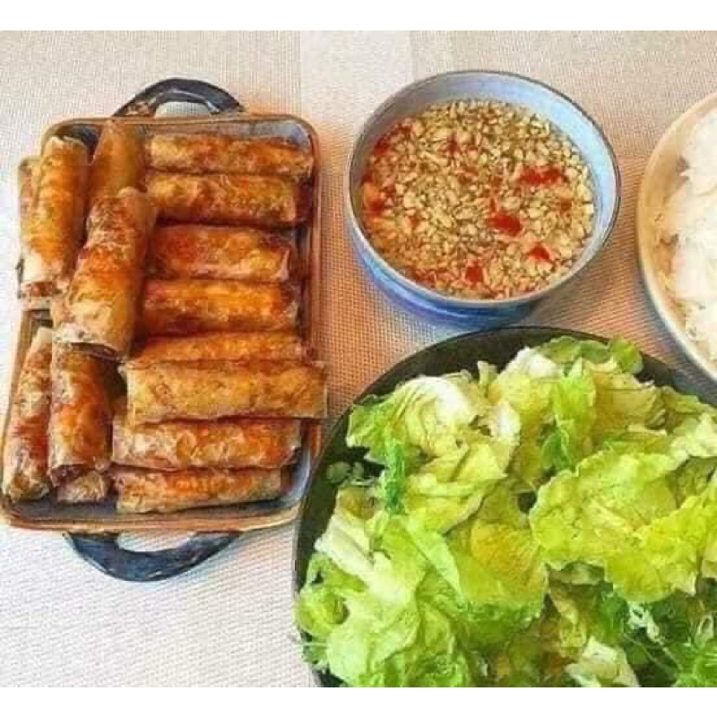 Ram cuốn nem Hà Tĩnh tệp 100 lá chuẩn ngon giòn rụm