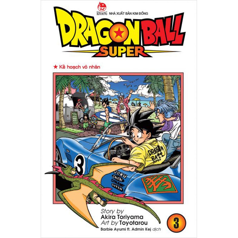 Truyện lẻ - Dragon Ball Super - (Tập 1 ,2,3,4,5,6,7,8) - Nxb Kim Đồng - Chanchanbooks