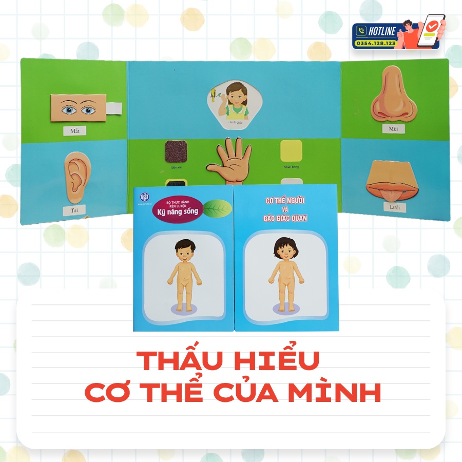 Bộ thực hành Rèn luyện kĩ năng sống: Kỹ năng tự bảo vệ bản thân, kỹ năng tự phục vụ