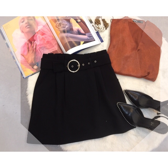 [ĐẸP ĐỘC LẠ] Chân váy kèm belt sành điệu | BigBuy360 - bigbuy360.vn