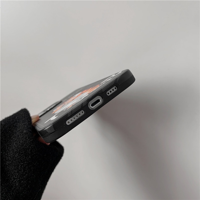 Ốp Điện Thoại IMD Mềm Họa Tiết Hổ Hoạt Hình Dễ Thương Cho IPhone14 13 12 11 MAX X/XS XR XSMAX 7P/8P
