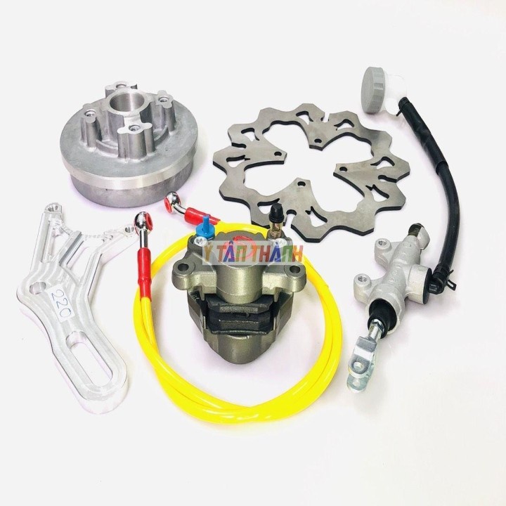 Bộ Đĩa Sau Sirius Heo Rembo Xám Đĩa 220Mm V1 MS1266