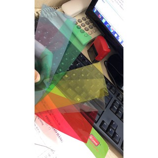 Bìa mika màu A4 nhựa trong sần mờ - HOKAMI STORE