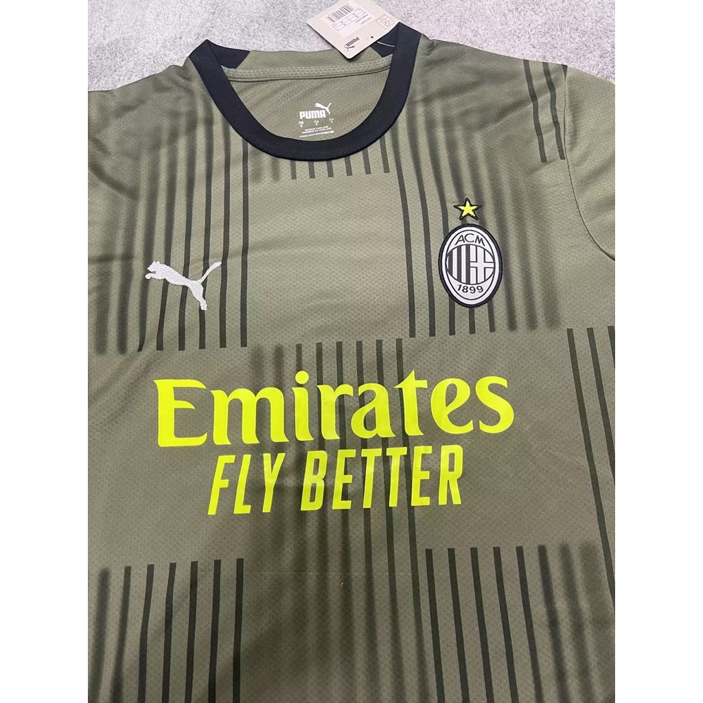 Áo Bóng Đá Sân Nhà Câu Lạc Bộ Sân Nhà AC Milan 22-23 Size S-2XL