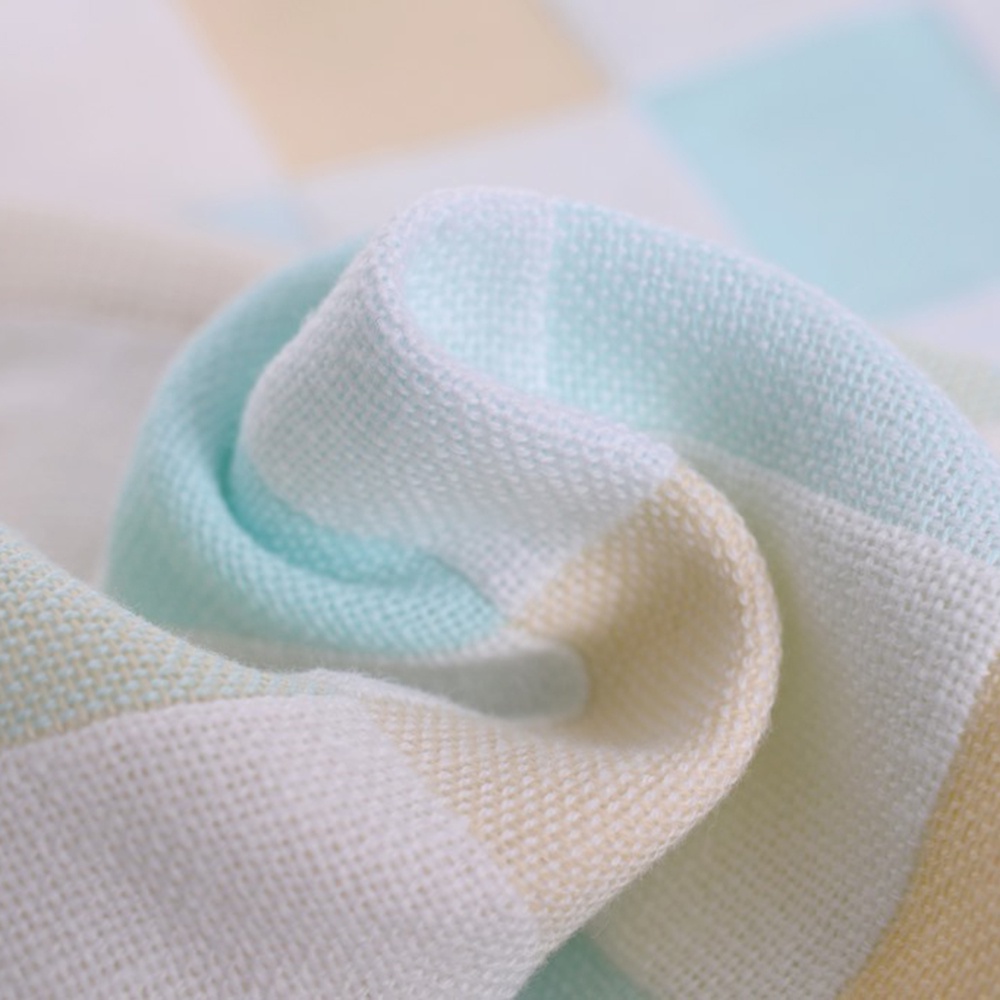 Khăn tay vải cotton mỏng hình vuông thân thiện với da cho bé mẫu giáo