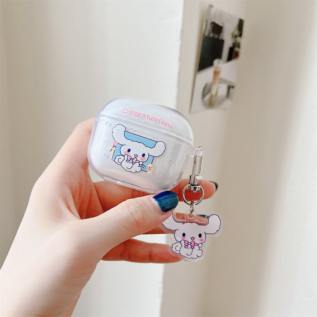 Vỏ Bảo Vệ Hộp Sạc Tai nghe không dây Lenovo Lp 40s 40Pro Hình Cinnamoroll Kuromi Stitch Snoopy Bằng TPU Mềm Chống Rơi