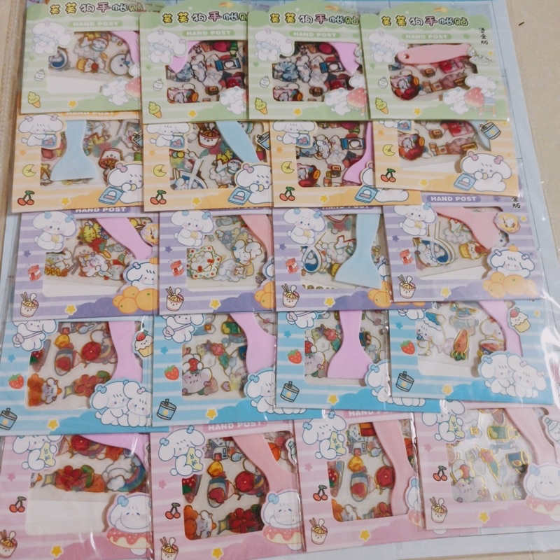 Vỉ đồ chơi tranh dán 5D siêu mới hót tuyệt đẹp nhìu hình ngẫu nhiên.20 túi