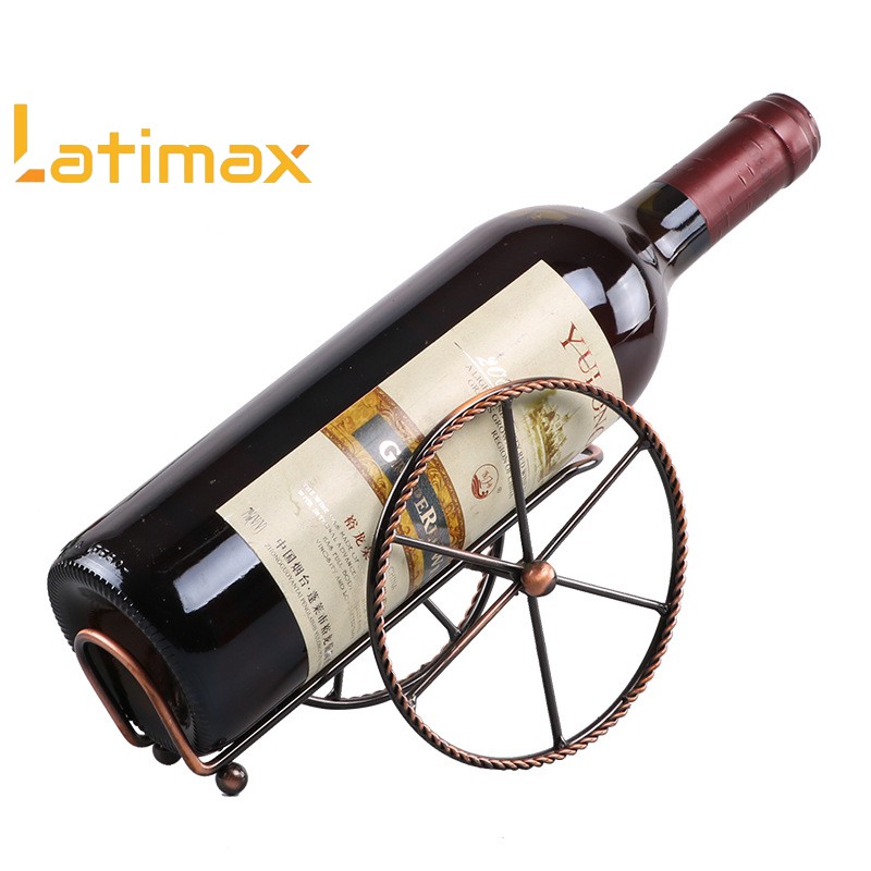 Kệ để chai rượu vang đặt bàn hình khẩu pháo Latimax decor phong cách Bắc Âu