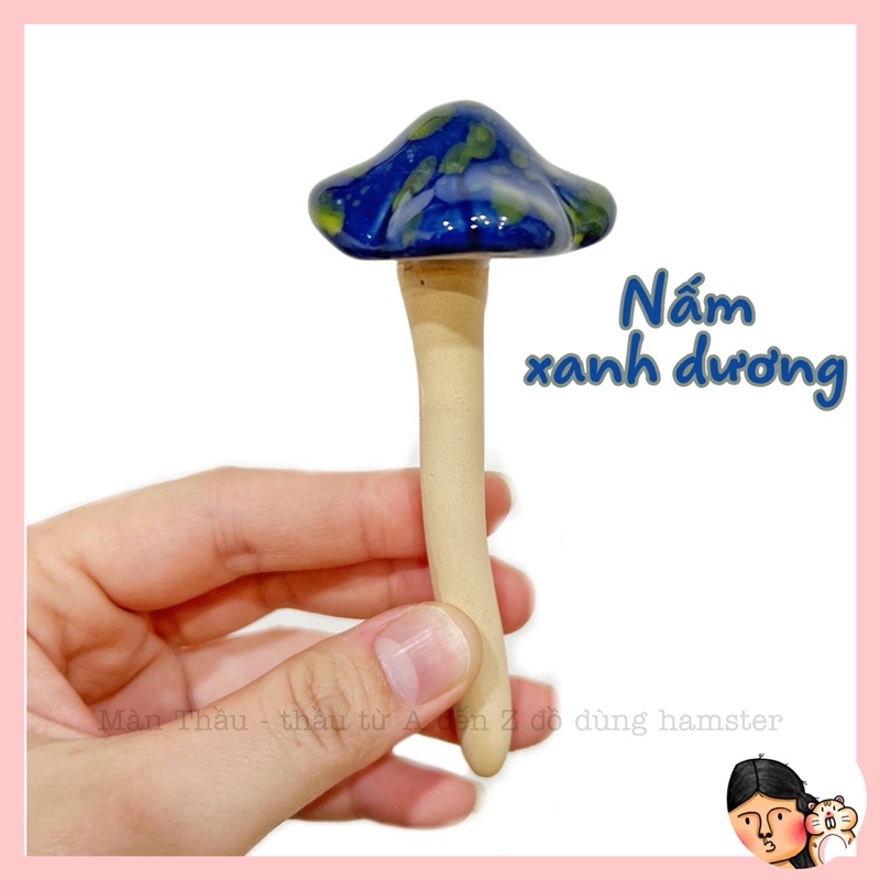 Cây nấm sứ trang trí dành cho Hamster