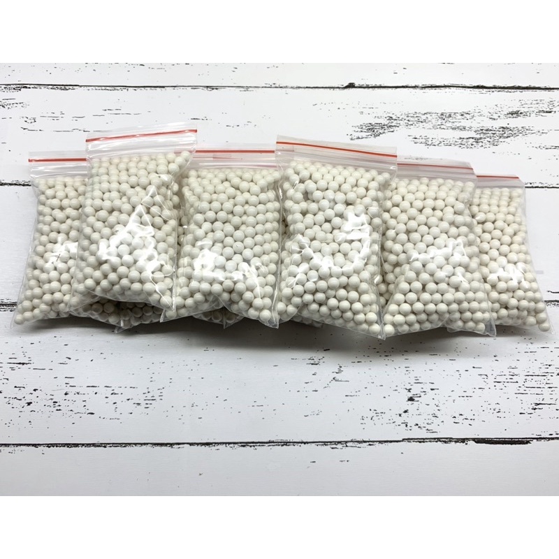 Bi trắng 6mm 0.20g cao cấp, đẹp, mịn và bền