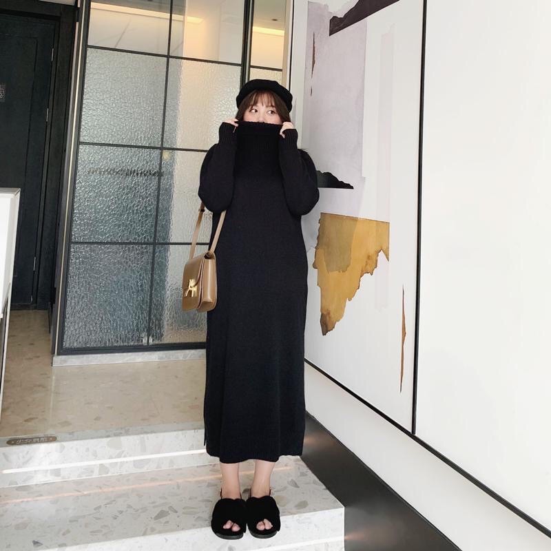 Váy len cổ lọ bigsize 60-125kg