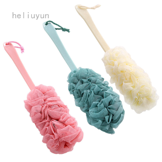 1 Bàn Chải Chà Lưng Khi Tắm heliuyun dreamseeha Tay Cầm Dài Bằng Xơ Mướp Mềm Mại