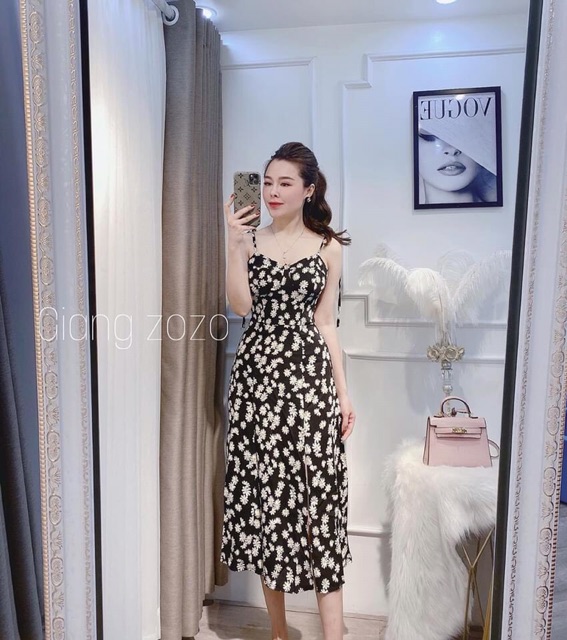 Váy 2 dây hoa cúc nhí siêu xinh | BigBuy360 - bigbuy360.vn