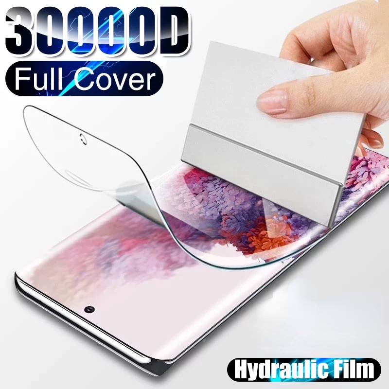 Miếng Dán Màn Hình Hydrogel Cho Samsung Galaxy S23 S22 S20 S21 S10 FE Plus Ultra Note 20 10 Plus Ultra Lite Note 9 8 S9 Plus