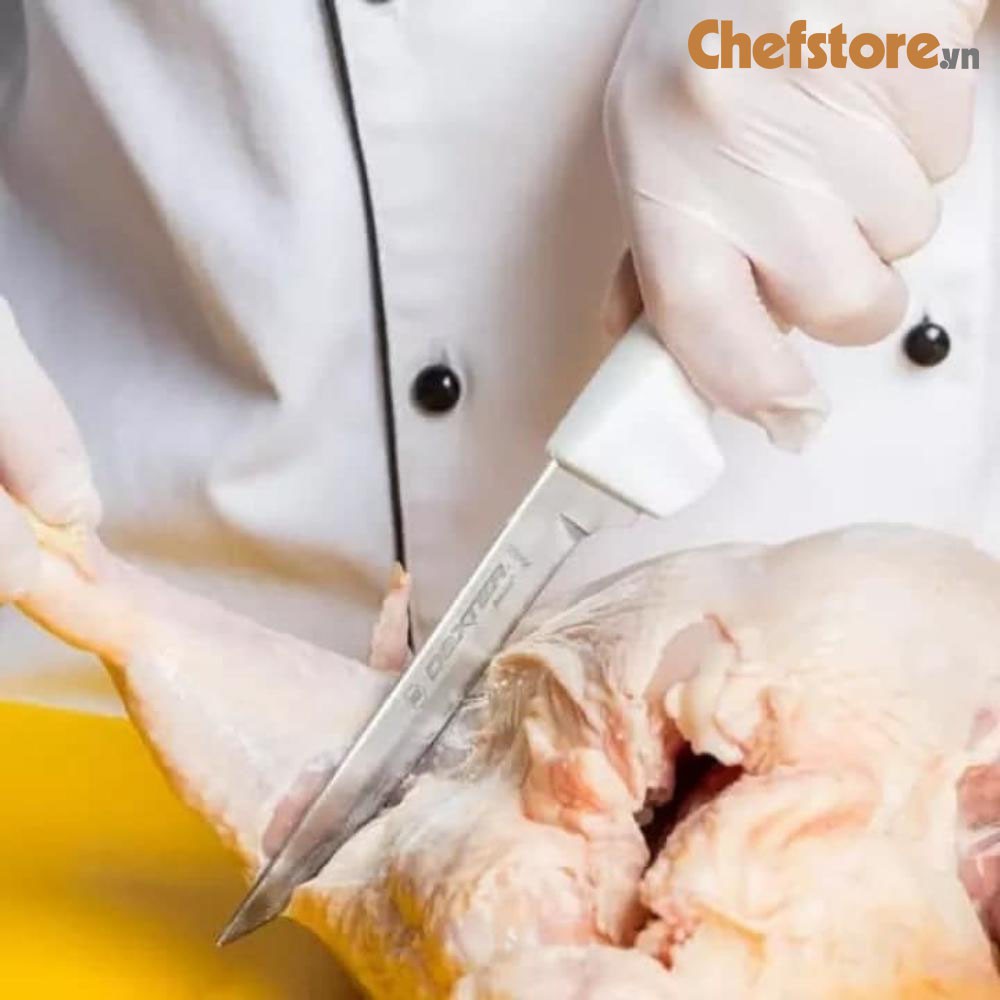 Dao Róc Xương 💥 Dao Lọc Thịt Lưỡi 127 mm Thép High Carbon Chất Lượng Tốt, Chuôi Nhựa Dexter - Sản xuất tại Nhật