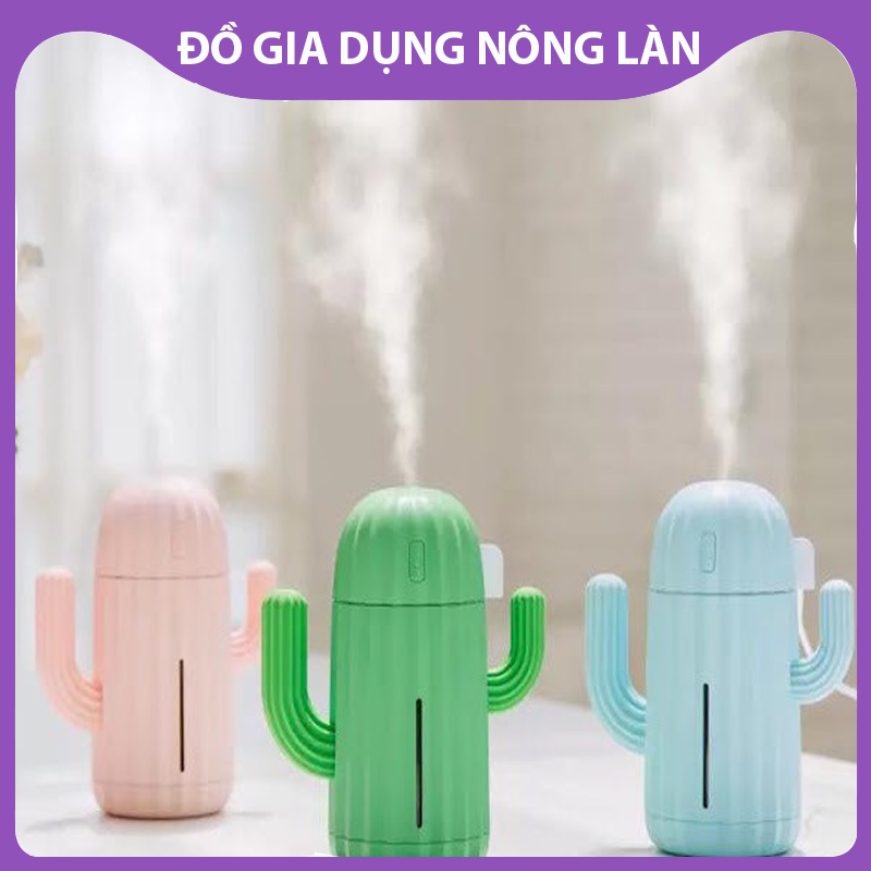 Máy phun sương tạo ẩm mini hình cây xương rồng - cung cấp ẩm cho cơ thể - nhỏ gọn dễ sử dụng NL Shop