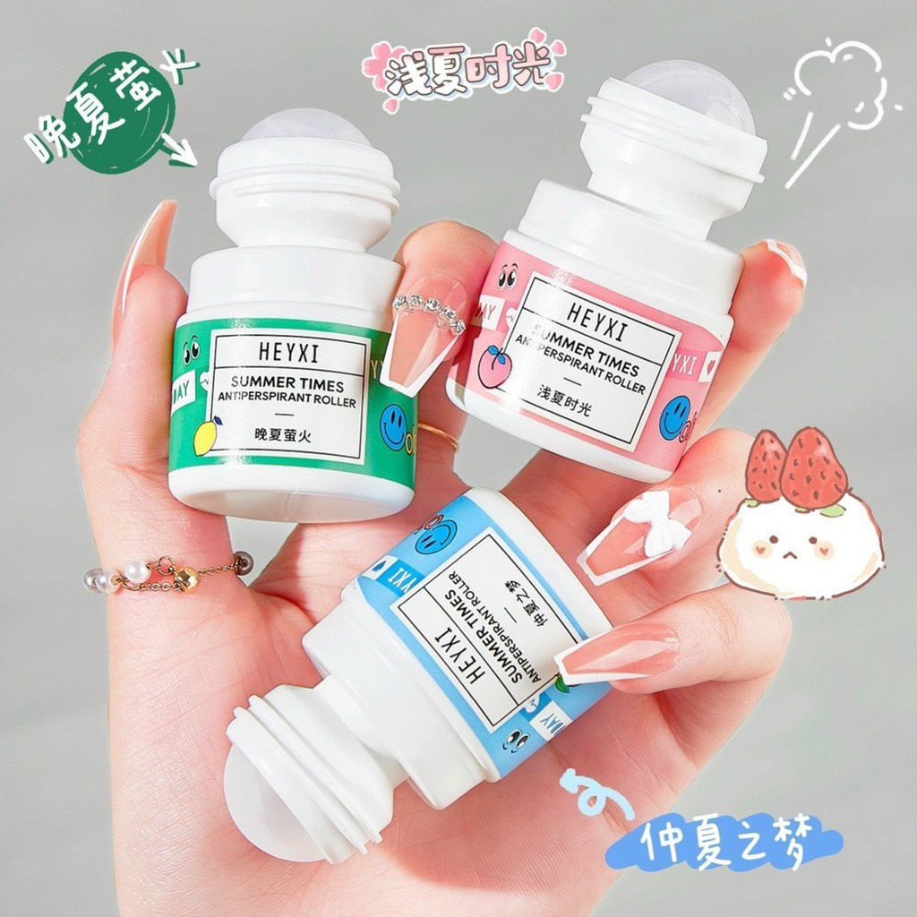 Lăn khử mùi Heyxi dưỡng trắng hương nước hoa 30g