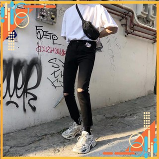 QUẦN BAGGY JEAN NAM UNSIEX , QUẦN BAGGY JEAN ĐẸP , PHONG CÁCH HÀN QUỐC