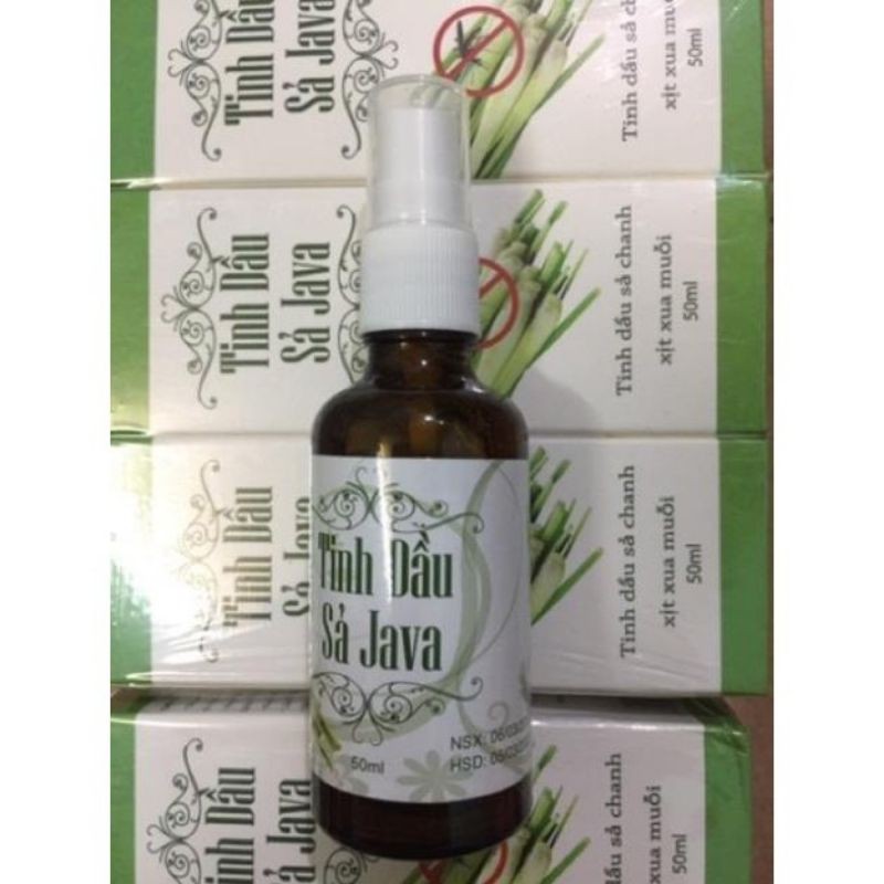 TINH DẦU XẢ CHANH JAVA XỊT CHỐNG MUỖI CHAI 50ml