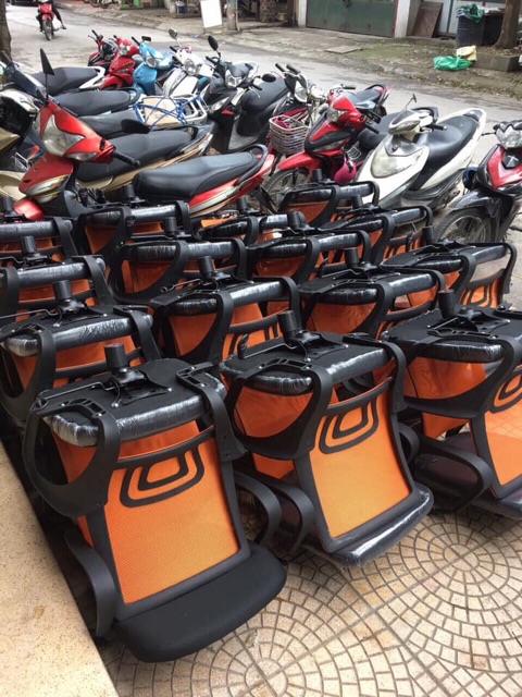 Ghế văn phòng đệm lưới chân xoay 001 | BigBuy360 - bigbuy360.vn