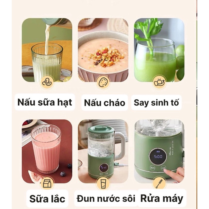 Máy làm sữa hạt Bear 400ml bản new 2022 PBJ-B05G1 - Một Chút xinh
