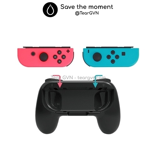 Bộ Controller Grip (DOBE) cho Joy-con Nintendo Switch - 1 cặp