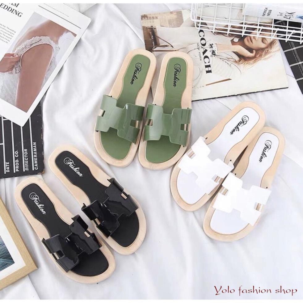 [DL16] Dép lê nữ quai chữ H kiểu mới siêu mềm êm chân hàng Qc cao cấp