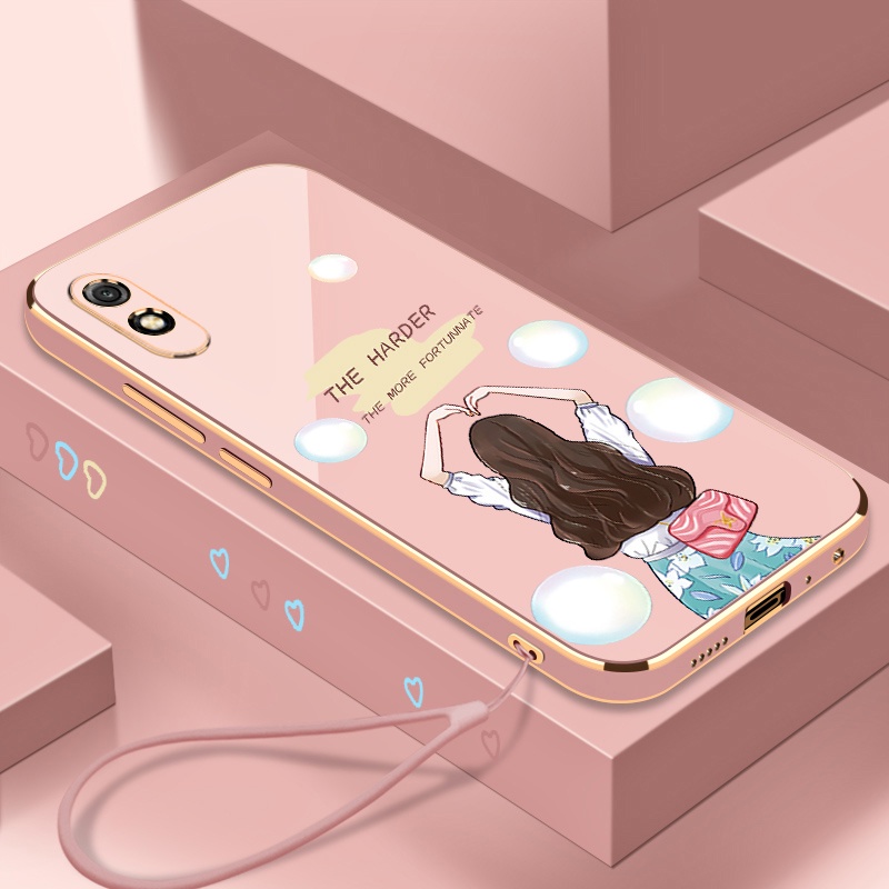 Ốp Bằng silicone Mềm Hình Hoạt Hình Dành Cho Redmi 9a 9c 9t
