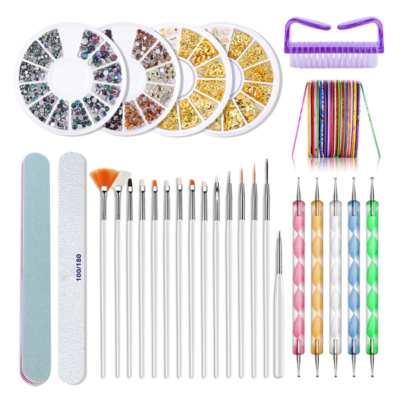 Hộp Sequin 3D Lấp Lánh Dùng Để Trang Trí Móng Nghệ Thuật